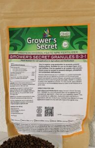 Grower's Secret Nitrogen Granules 8-3-1